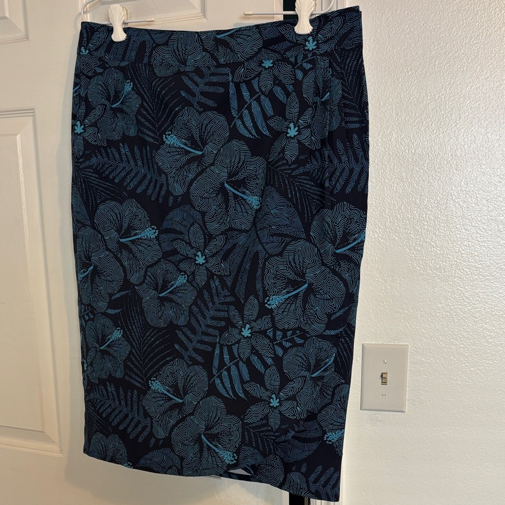 Rip Skirt Hawaii Moonlight Maui wrap Skirt in Navy and Teal